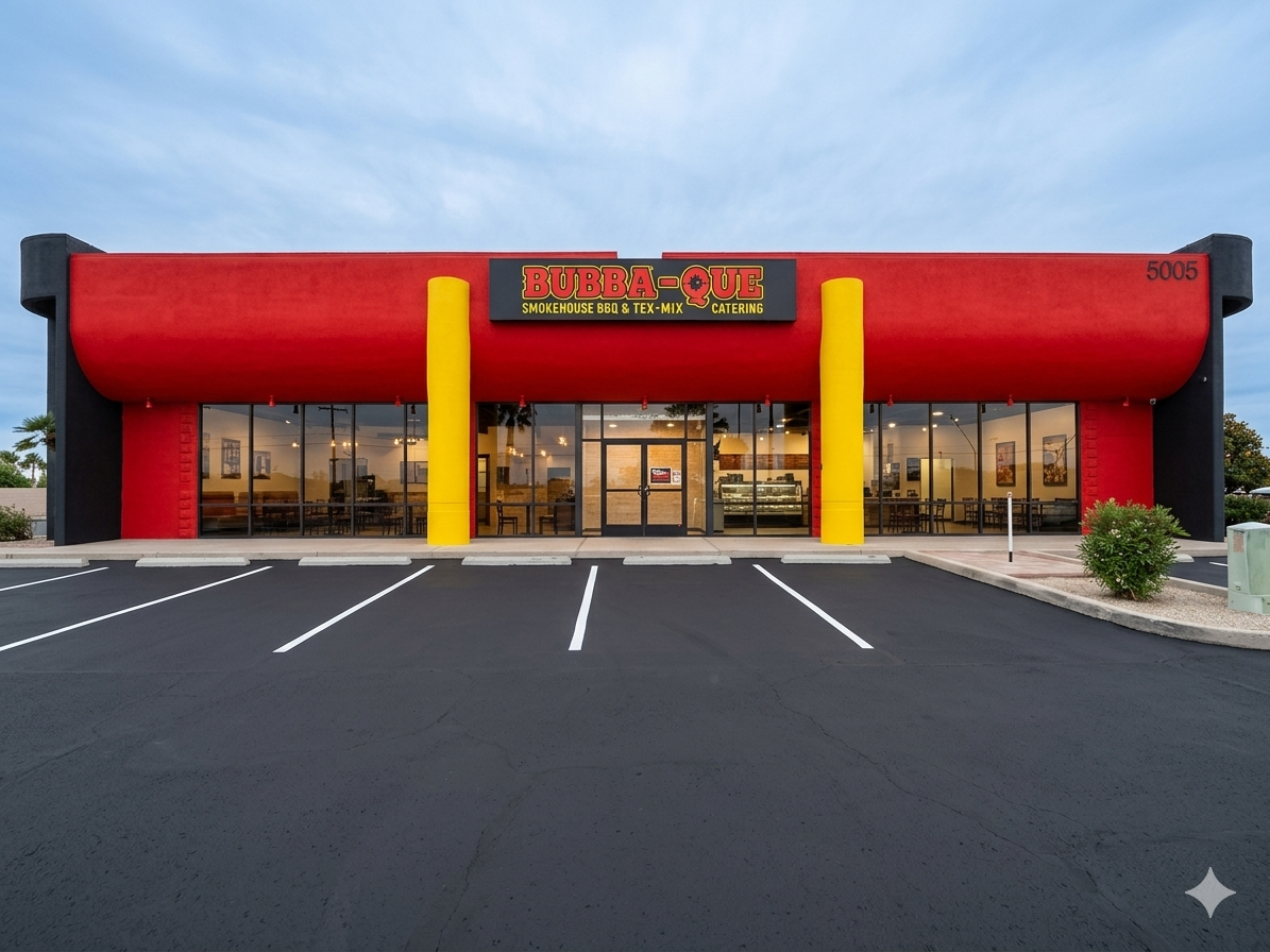 BubbaQue restaurant exterior